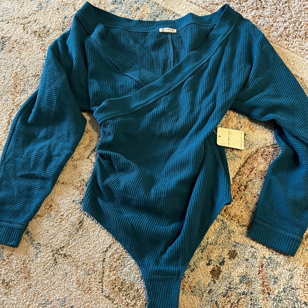 Free people  Long Sleeve Bodysuit